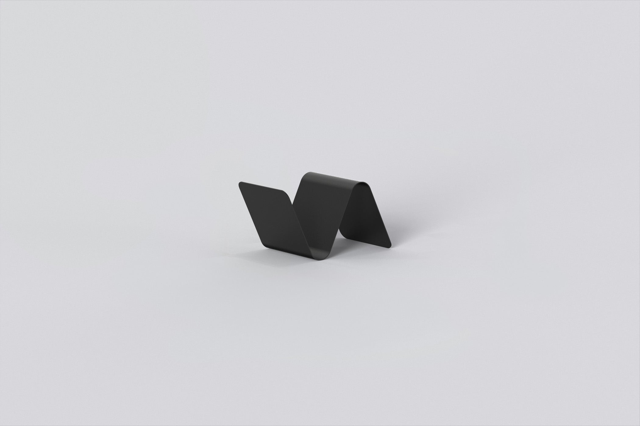 Half Wavy Magazine/Book Stand-1