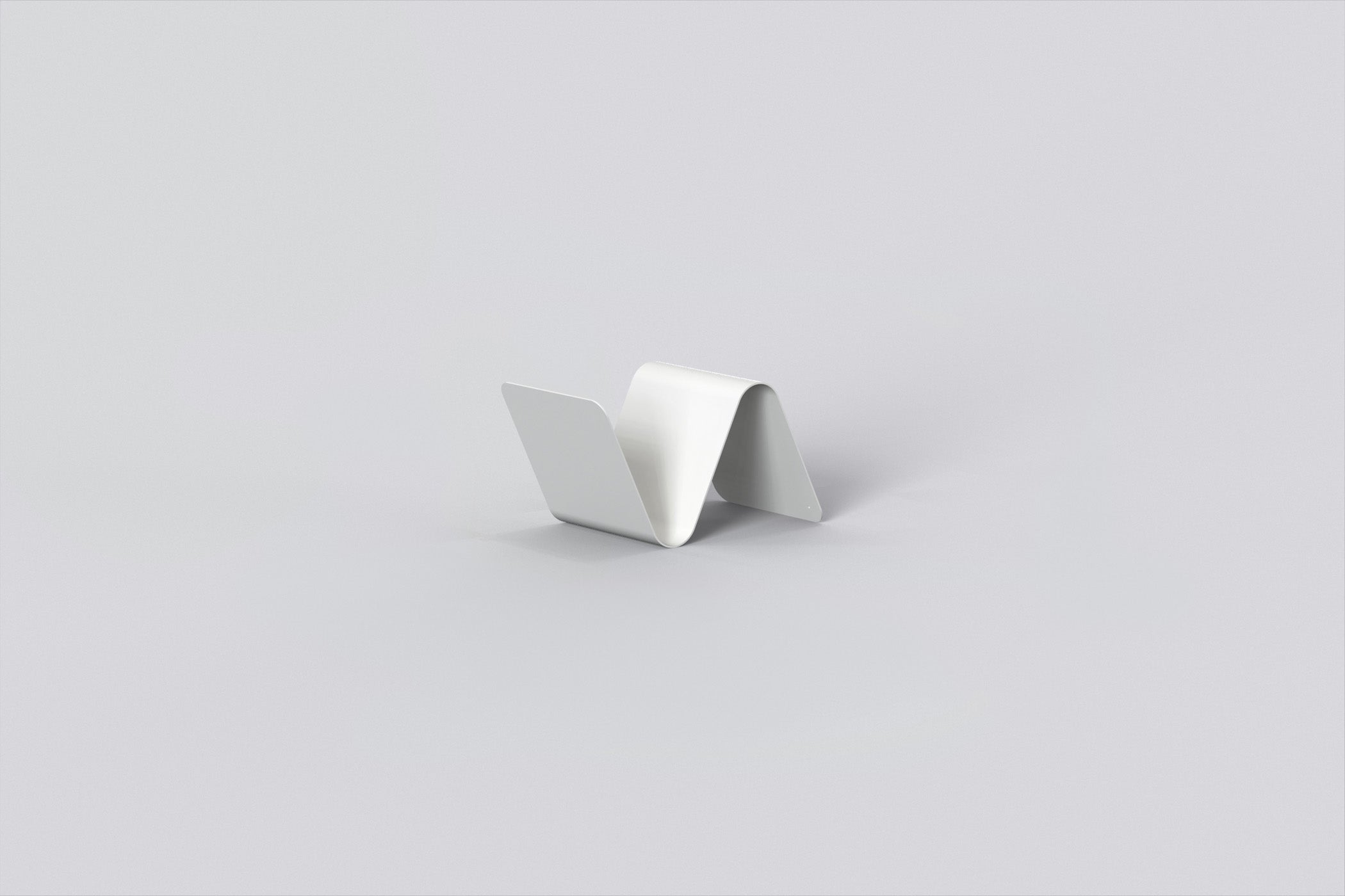 Half Wavy Magazine/Book Stand