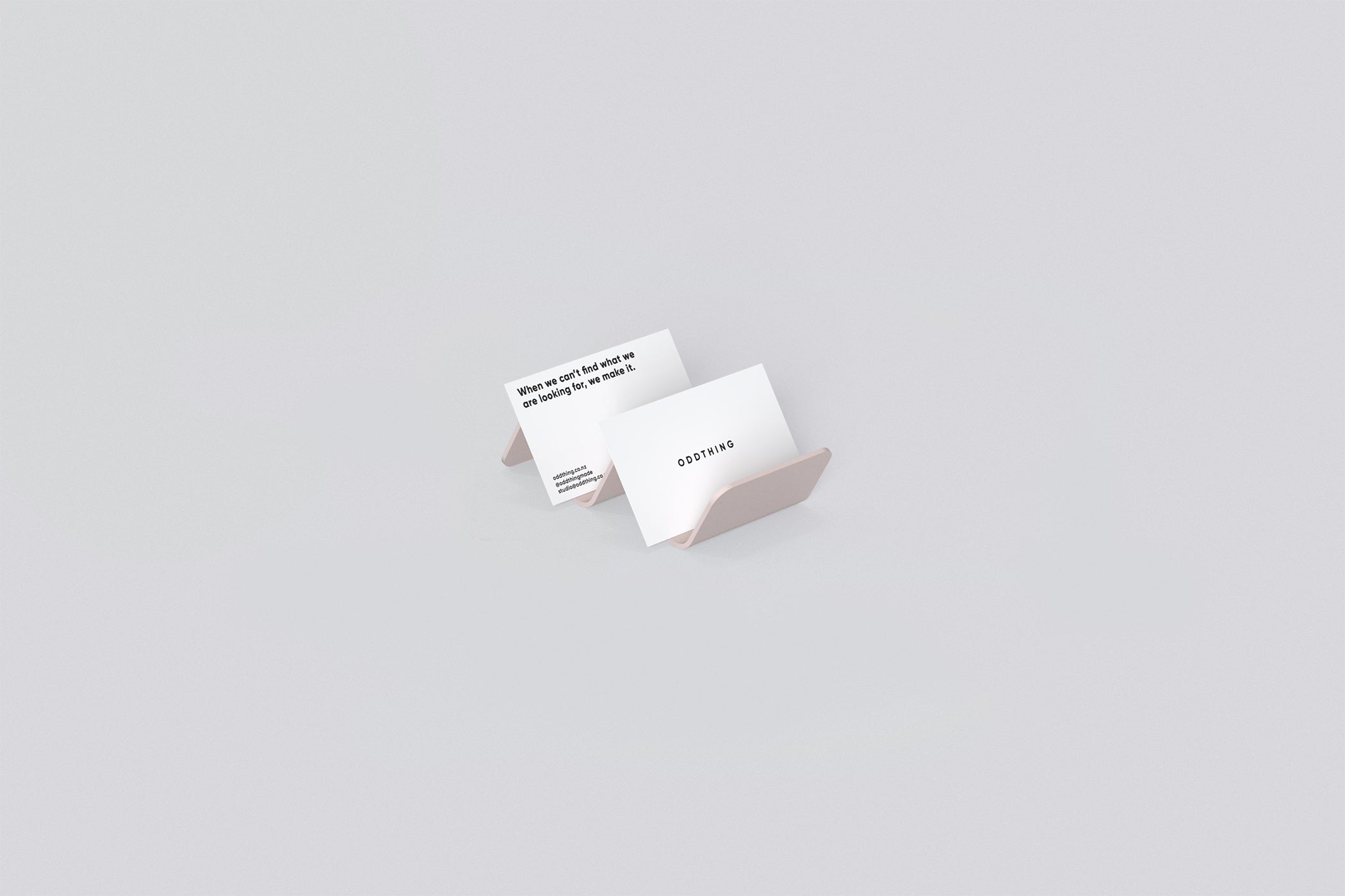 Wavy Baby Card Stand