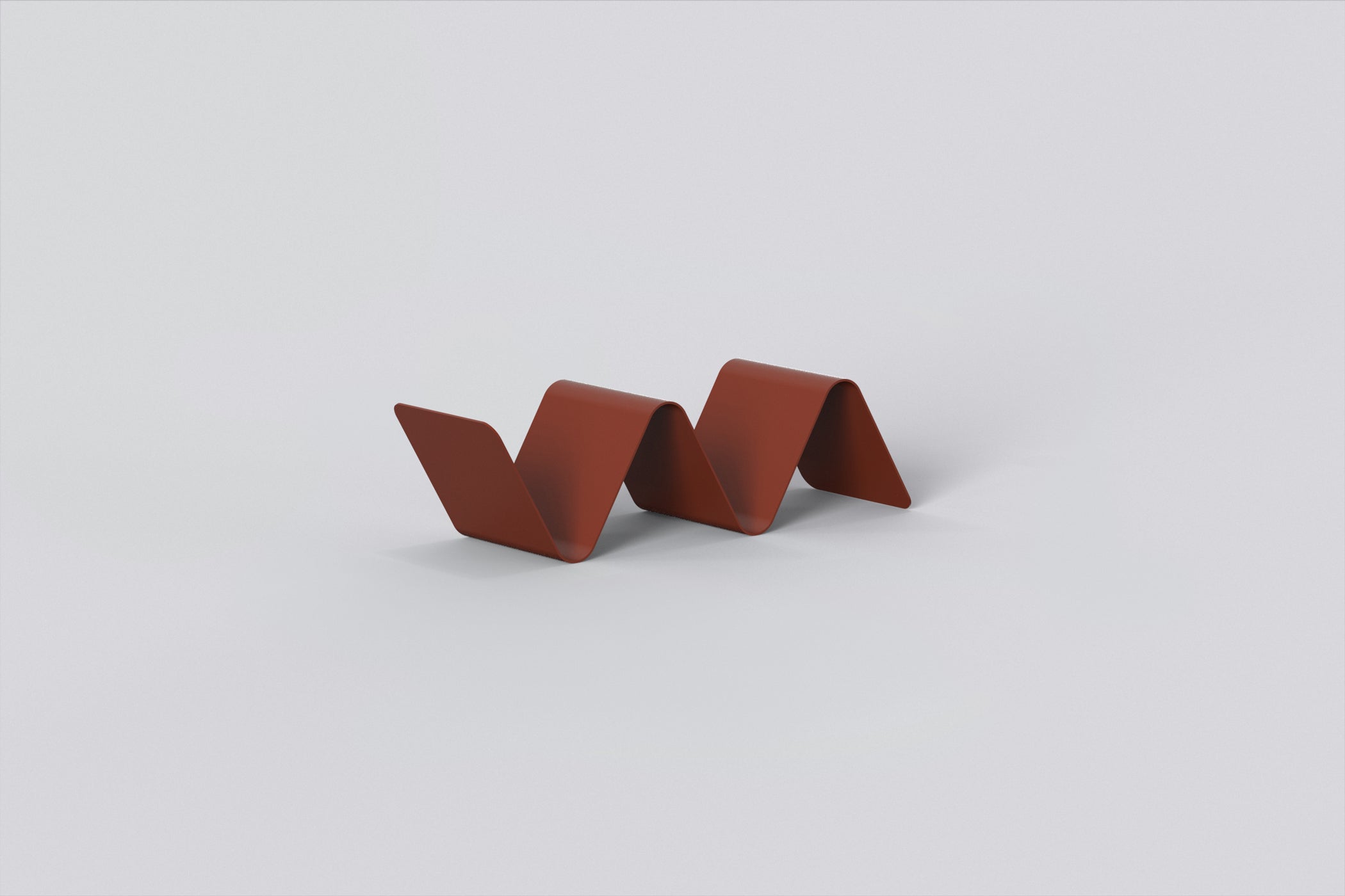Wavy Magazine/Book Stand