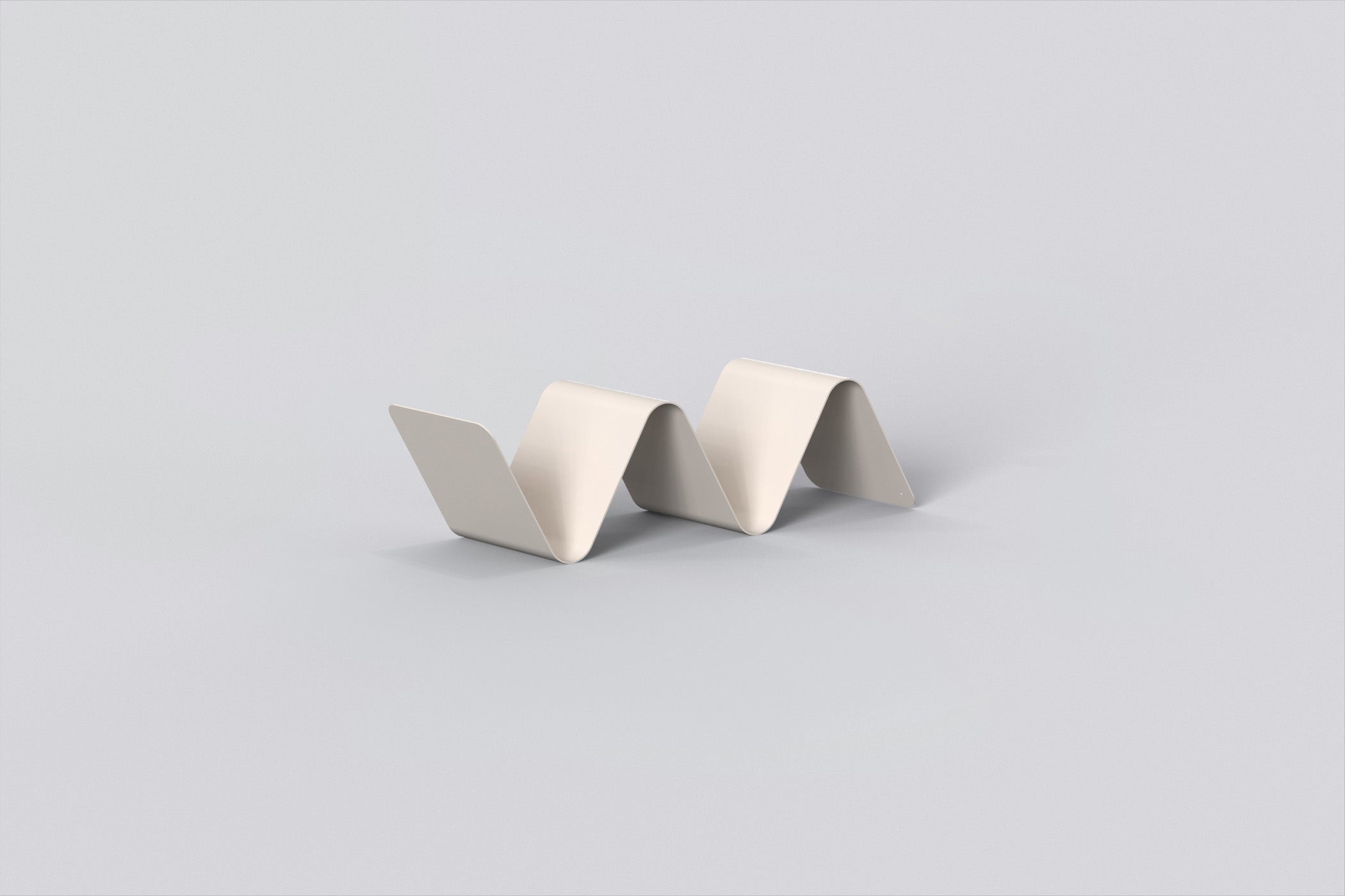 Wavy Magazine/Book Stand