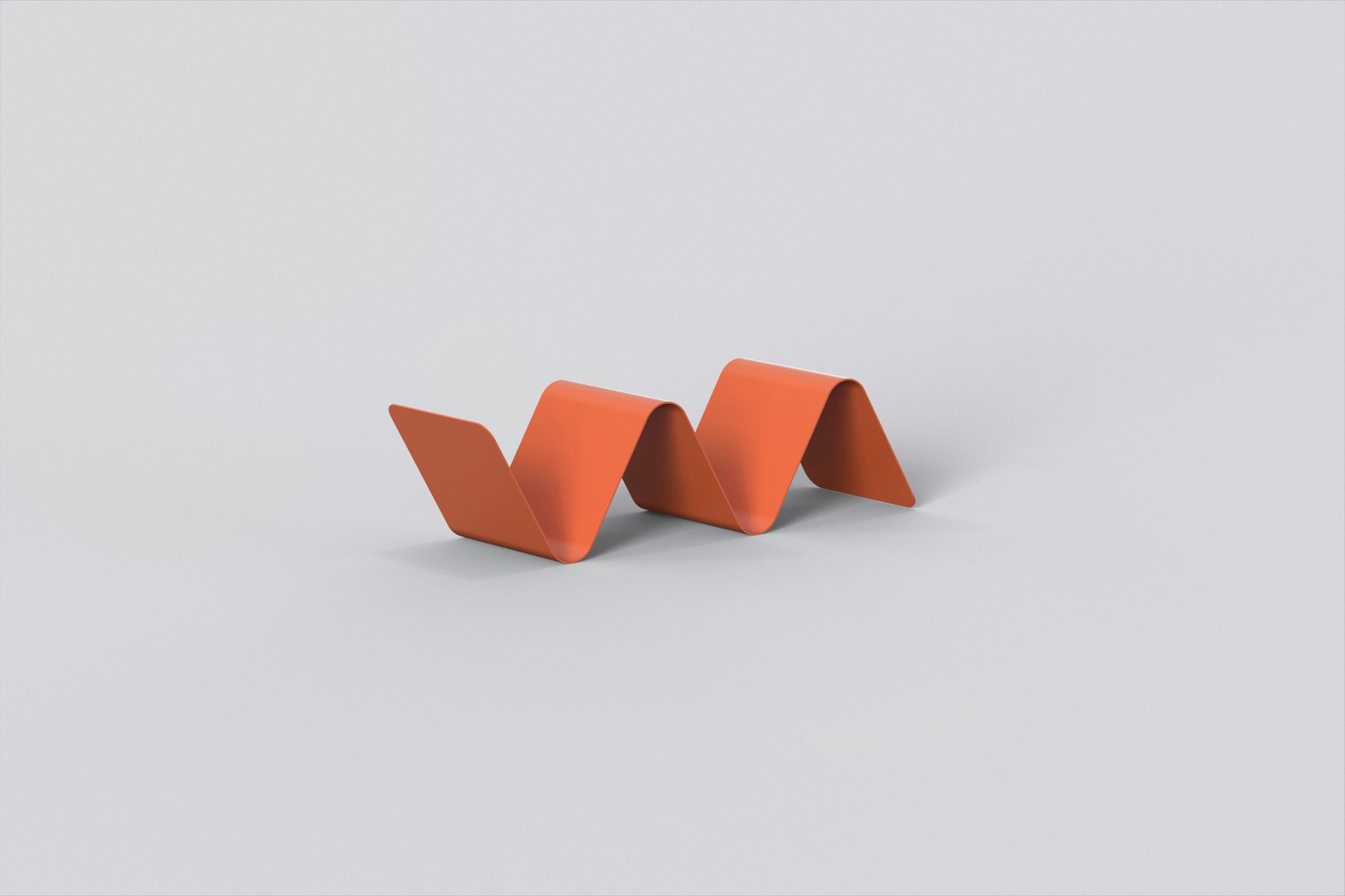 Wavy Magazine/Book Stand